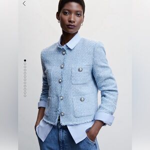 Mango Tweed Jacket
